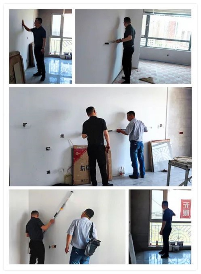 峰光无限装饰咸阳分公司· 炎炎夏日走进一线工地送清凉！