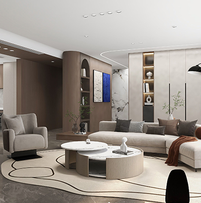 保利天珺 186㎡  现代轻奢风