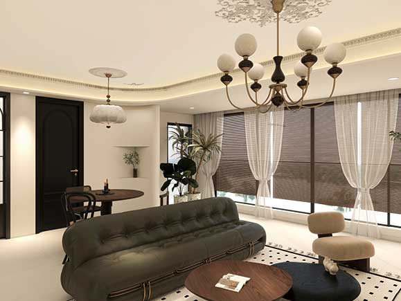 招商云澜  169㎡奶油风